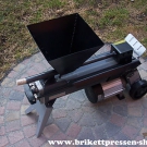 Bauanleitung für eine Holzbrikettpresse