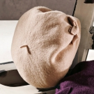 Modische Baskenmütze