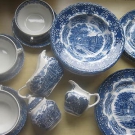 GRINDLEY English Country Inns in blau 23 teilig