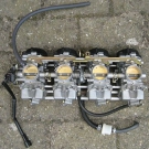 SUZUKI GSX F GSXF 750 GSX R GSXR 750 VERGASER SYSTEM VIERERSET KOMPLETT