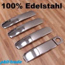 Audi A3 8P - A4 B6 / B7 Chrom Türgriffe Blenden aus Edelstahl Set Neu 5tlg 