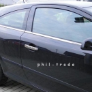 Opel Astra H GTC Chrom Fensterleisten Edelstahl 4-tlg SET