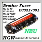 Fuser Fixiereinheit Heizung für Brother HL-5240 MFC-8460 u.a. LU0217001 NEU