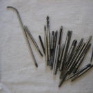 Uhrmacher,Gewindeschneider,Gewindebohrer 1,2...........Konvolut