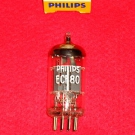 RÖHRE ECF80 (6BL8) PHILIPS geprüft NOS NEU Tube NEW ECF 80 Valve Valvula Valvola