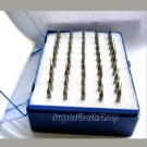 50x 0.3mm-1.2mm Micro Hartmetall PCB CNC Fraeser Bohrer Drill Bits