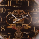 CHATEAU WINZER VINTAGE KÜCHENUHR WANDUHR LANDHAUS SHABBY PENDEL