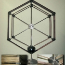 Antenne CADRE  radio, TSF, restaurée et fonctionnelle