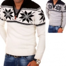 Carisma Troyer Strickpullover Norweger Jacke Grobstrick Strickjacke Pullover NEU