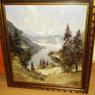 ÖLGEMÄLDE ERICH PAULSEN (1932 ) ALPENSEE