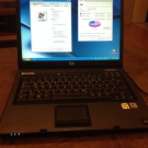 HP Compaq nc6320 15 Zoll (80 GB, Intel Core Duo, 1,83 GHz, 1 GB)  super Zustand