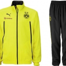 PUMA BVB BORUSSIA DORTMUND TRAININGSANZUG PRÄSENTATIONSANZUG 2014 GELB