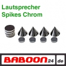 Dynavox Lautsprecher Spikes Chrom 4 Stück