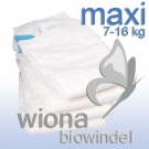 Wiona Biowindel MAXI 7-16Kg 48 Stück im Biobeutel