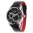 DETOMASO CROTONE HERRENUHR AUTOMATIK SCHWARZ EDELSTAHL SILBER NEU