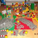 Lego Duplo Güterzug Super-Set mit vielen Schienen und Weichen