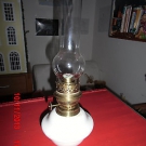 petroleumlampen Brenner ÖL-Tank + Glas Kolben Materdor