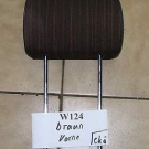 Kopfstütze vorne braun TE Kombi S124 E Limo CE Coupe C124 W124 Mercedes