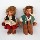 Mecki-Paar alt guter Zustand L 12 cm 9910135