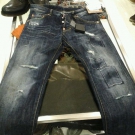 DSQUARED COOL GUY PATCH WASHED JEANS HALF PRICE TG.46