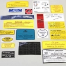 Aufklebersatz Aufkleber Satz für Mercedes 190SL 300 SL W121 W198