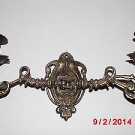 Klavierleuchter Wandleuchter Messing