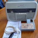 Tefifon Holiday Luxus BK-60/V;mit UKW,MW,LW;mit Batterieeinheit BK59 u.Kabel