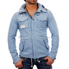 VSCT CLUBWEAR - CHAMBRE WIND JACKET- PARTY CLUB JACKE HEMD BLAU V-5920262 NEU