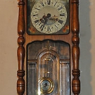 Alte Uhr, Wanduhr, Pendeluhr, Regulator,Friesenuhr, Nr 160