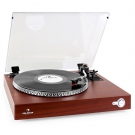 EDEL: AUNA TT-931 PLATTENSPIELER HOLZ-FINISH RETRO NOSTALGIE LOOK TURNTABLE NEU