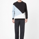 BLOCK COLOUR SWEATSHIRT