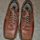 Herrenschuhe Gr.44 wenig getragen echt Leder braun Tobaco 