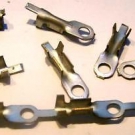 1000x Ringkabelschuhe Messing verzinnt blank M3 (SR19)