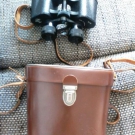 Agfa Fernglas 8/30 mit leder etui