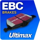 FRONT EBC ULTIMAX Brake Pads Toyota Corolla 1.4 D Estate _E12J_,_E12T_ [2002-200