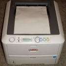 OKI B430D DUPLEX !! S/W Laserdrucker 19640 Seiten, incl, Inhalt !! Top-Zustand !