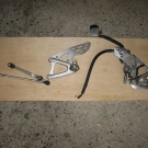 Fußrastenanlage Fußrasten Rastenanlage Yamaha YZF R1 RN22