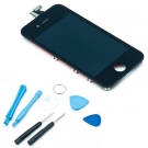 LCD Display Schwarz Touchscreen Bildschirm Komplettset Glas iPhone 4 4G-Original