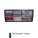 TOP Design Rückleuchten Set (links & rechts) VW T3 79-91 Rauchglas schwarz