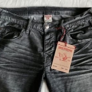 TRUE RELIGION ORIGINAL Herren Cord Jeans Hose grau Gr. 30 NEU!!!!