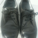  Herren Schuhe Leder Gr.9 (42) schwarz Salamander