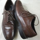 Tolle HENRY GONDORFF Halbschuhe Schnürschuhe Schuhe Leder braun Gr. 42 ca. 8 Top