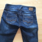 blaue Damen- Jeans Pepe Perival Gr. 26/32