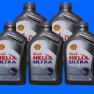 5X1L= 5 Liter Shell HELIX ULTRA 0W-40 Motorenöl 0W40 BMW MERCEDES VW RENAULT NEU