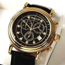 Calvaneo Brilliante "CHESTEEM GOLD" ISA Werk mit Diamanten besetzter Chronograph