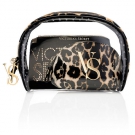 NEW! LEOPARD COSMETIC BAG TRIO