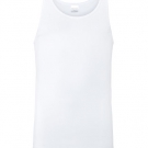 Schiesser Träger-Unterhemd, Doppelripp, weiss