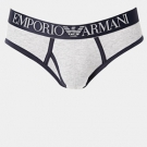 Emporio Armani – Slip aus kontrastierender Stretch-Baumwolle