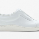 SLIP-ON LEATHER SNEAKERS