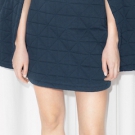 QUILTED COTTON SKIRT